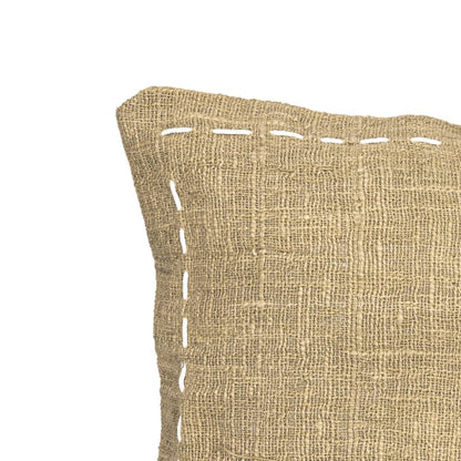 Zoco Home Decor/Textile/Cushions Jemina Square Cushion Cover Border Stitch | 50x50cm