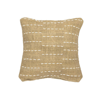 Zoco Home Decor/Textile/Cushions Jemina Square Cushion Horizontal Stitch Lines | 50x50cm