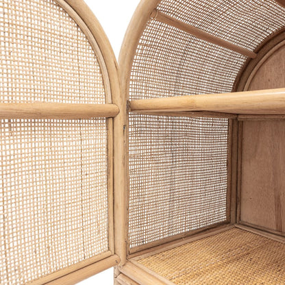 Zoco Home Furniture Jute Cabinet | Natural 38x34.5x59.5cm