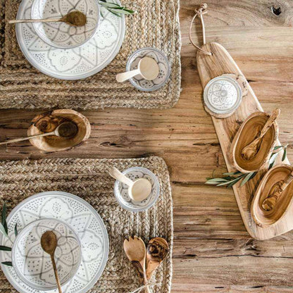 Zoco Home Decor/Kitchen/Tableware Jute Table Mat | Natural 50x35cm