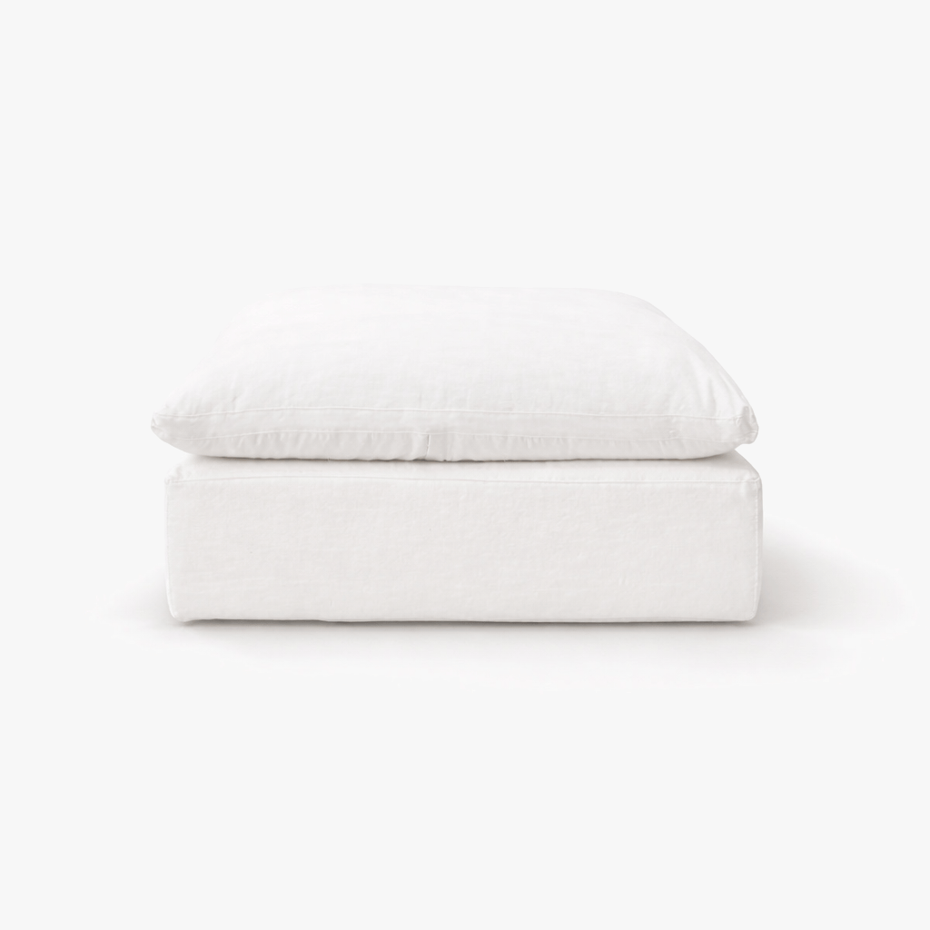 Zoco Home Furniture/Sofa Laguna Linen Pouf | 110cm