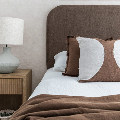 Zoco Home Decor/Textile/Cushions Leora Cushion Cover Mocha | 50x50cm