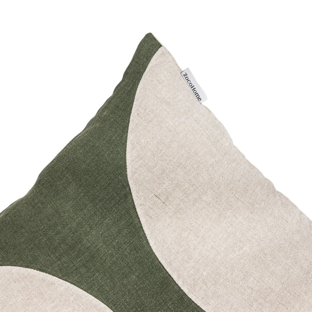 Zoco Home Decor/Textile/Cushions Leora Cushion Cover Olive | 50x50cm