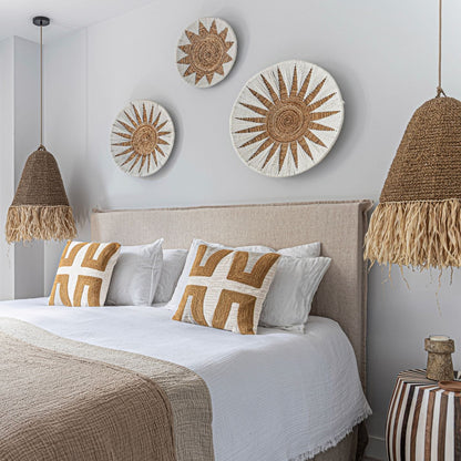 Zoco Home Furniture/Bed Linen and Cotton Headboard | Natural