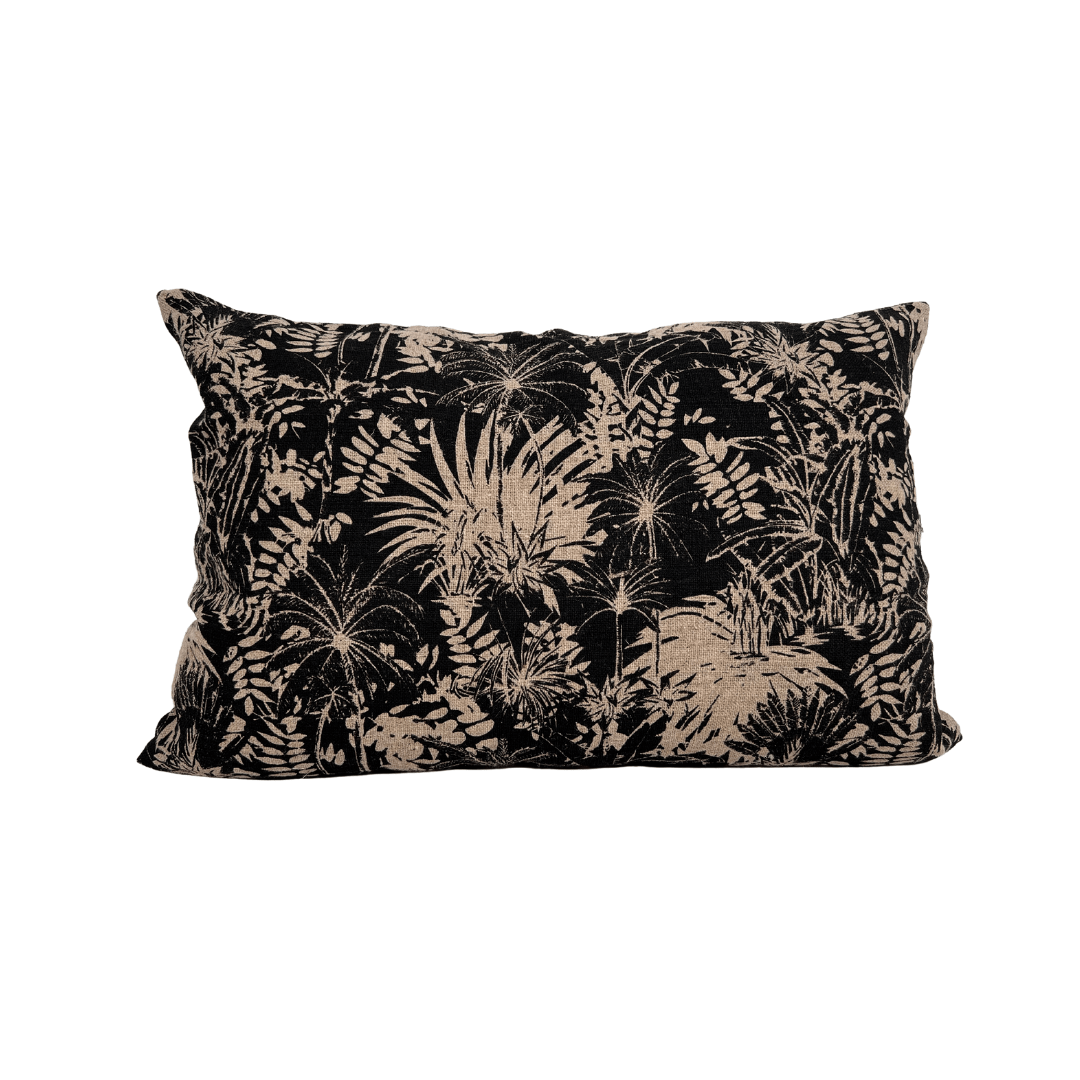 Zoco Home Decor/Textile Linen Cushion Cover | Ahe Palm | Natural 40x60cm