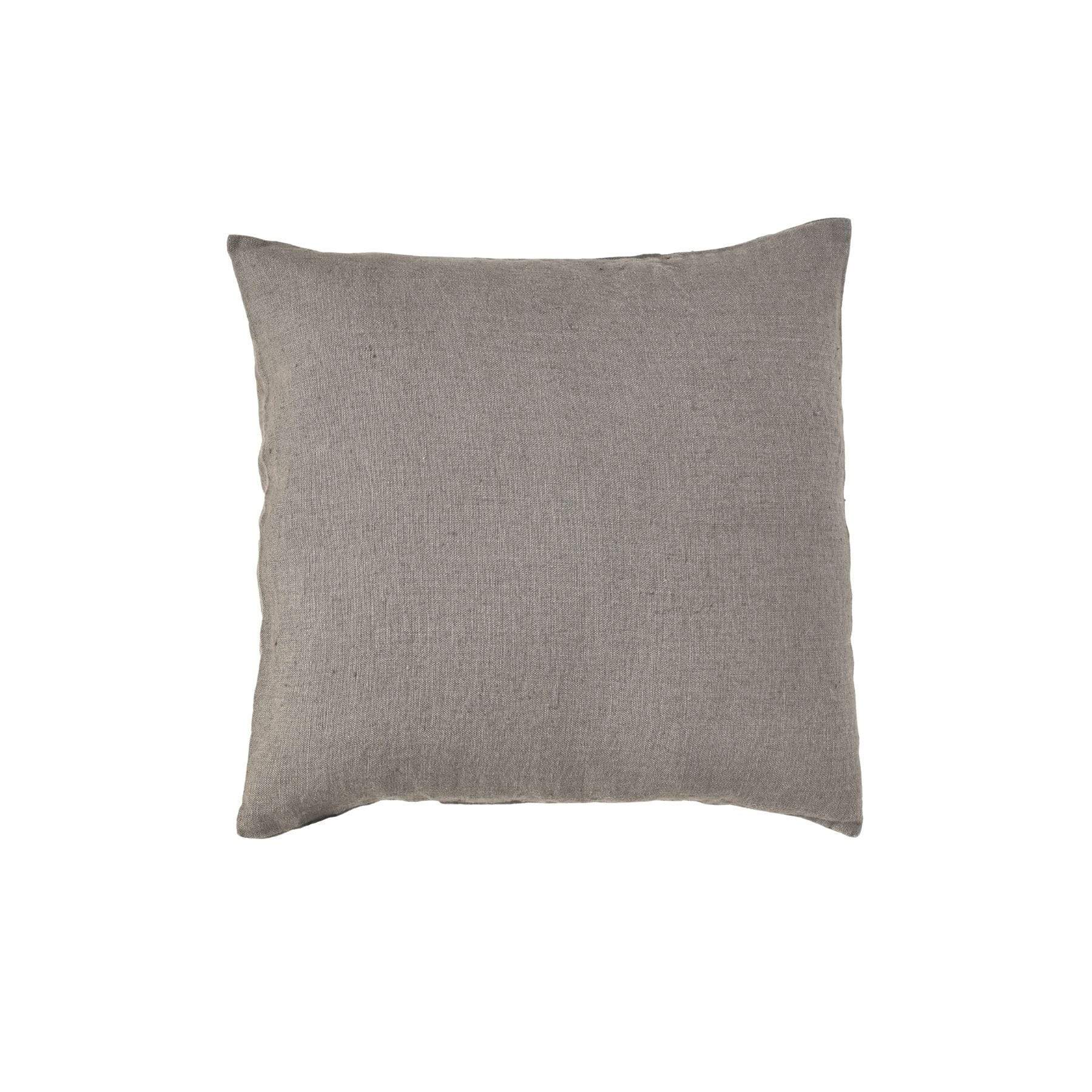 Zoco Home Decor/Textile Linen Cushion Cover | Stonewashed Granit 80x80cm