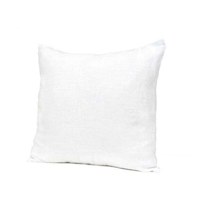 Zoco Home Decor/Textile Linen Cushion Cover | Stonewashed White | 45cm