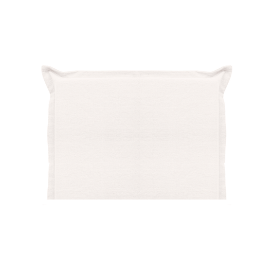 Zoco Home Furniture Linen Headboard | Turin White