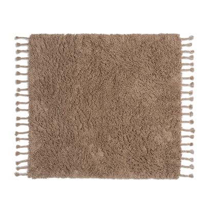 Zoco Home Decor/Rug Long pile rug | Sand 140x140cm