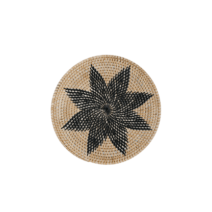 Zoco Home Decor/Accessories Lontar Deco Basket | Octagram Motif | 30cm