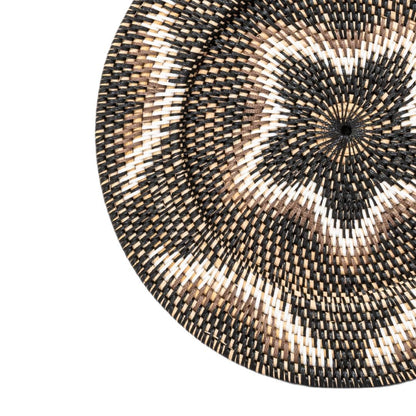 Zoco Home Decor/Accessories Lumos Wall Deco Basket | Black | 50cm