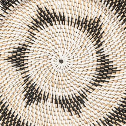Zoco Home Decor/Accessories Lumos Wall Deco Basket | Black/White | 40cm