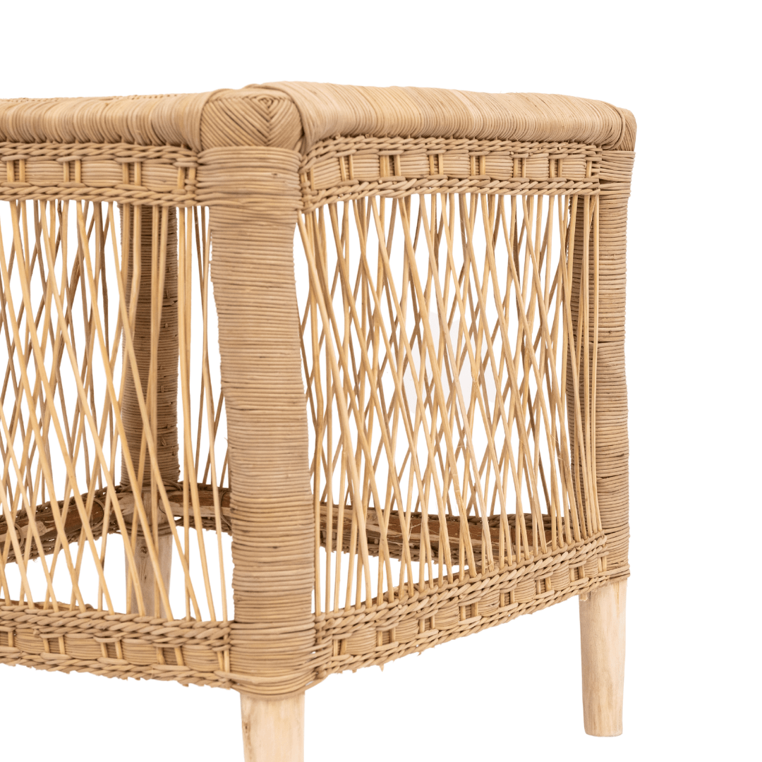Zoco Home Malawi Stool | Natural 40x40x40cm
