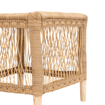 Zoco Home Malawi Stool | Natural 40x40x40cm