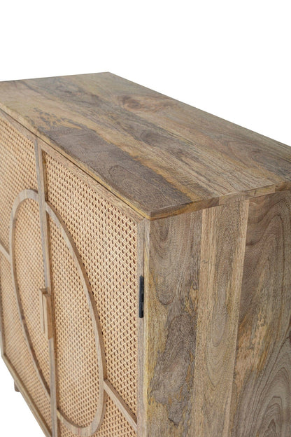 Zoco Home Furniture/Storage Mango Cabinet | Natural 95x40x100cm
