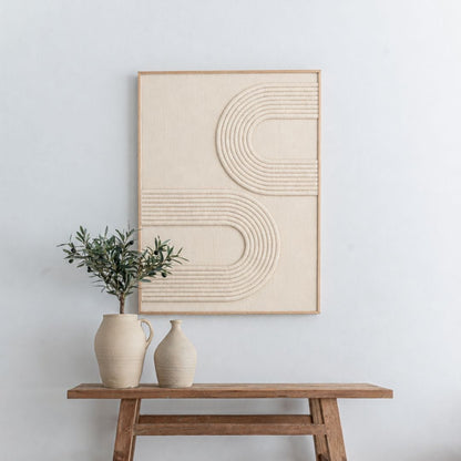 Zoco Home Decor/Wall Marva Wall Art | Natural