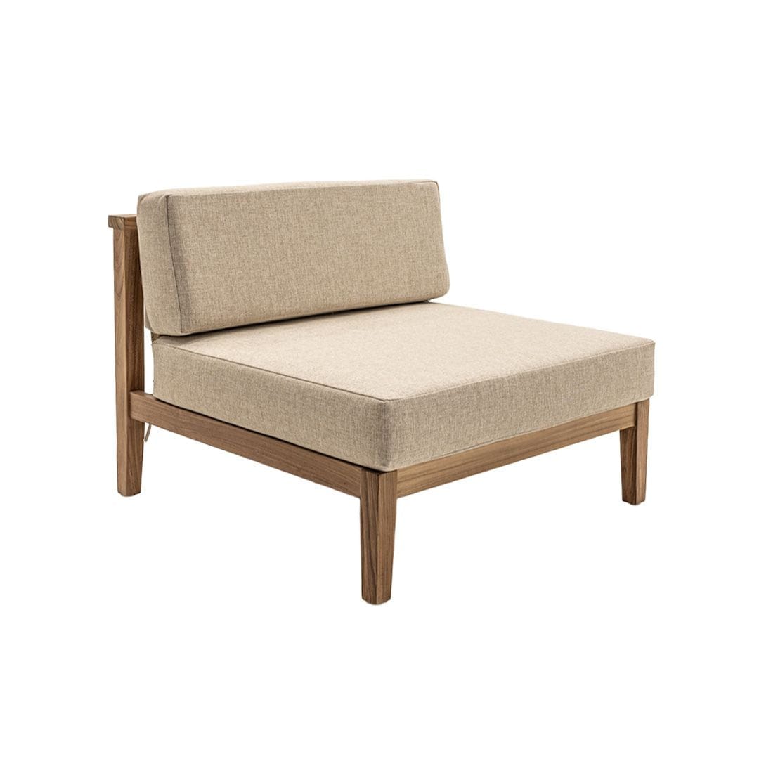 Zoco Home Menorca Woven Back Centre Module | Oat