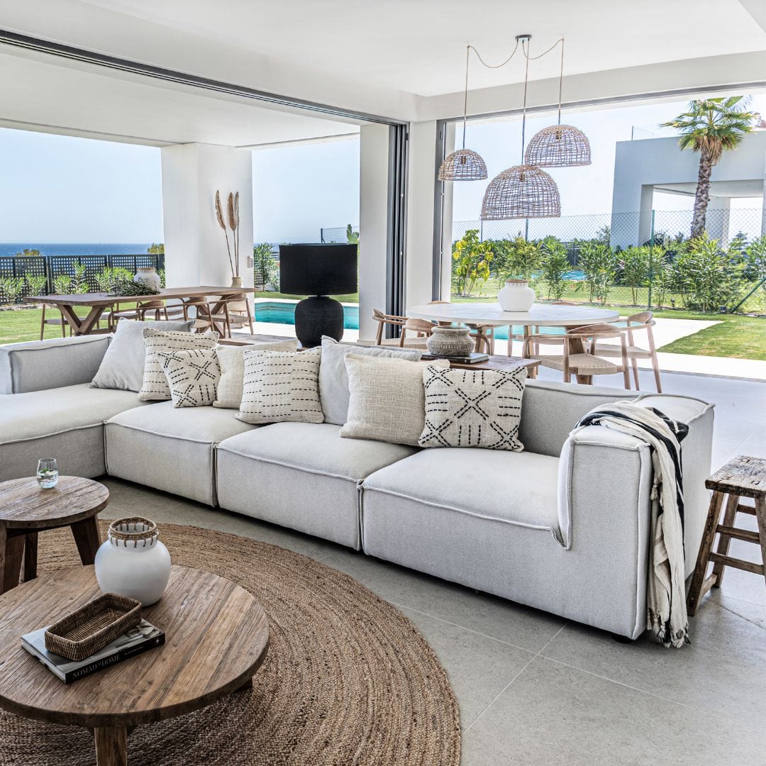 Zoco Home Furniture/Sofa Mykonos Soma Corner | 100x100x70cm