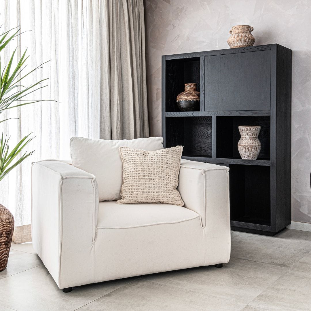 Zoco Home Furniture/Sofa Mykonos Soma Single Sofa Unit | 100x120x70cm