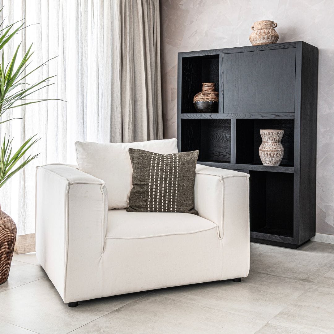 Zoco Home Furniture/Sofa Mykonos Soma Single Sofa Unit | 100x120x70cm