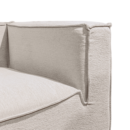 Zoco Home Mykonos Vibe Corner | Sand | 100x100x70cm