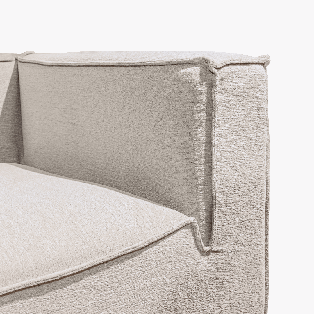 Zoco Home Furniture/Sofas Mykonos Vibe Easy Clean Chaise Longue Sofa