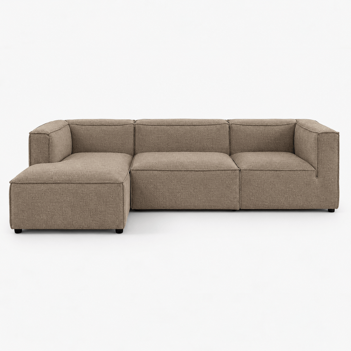 Zoco Home Furniture/Sofas Mykonos Vibe Easy Clean Chaise Longue Sofa