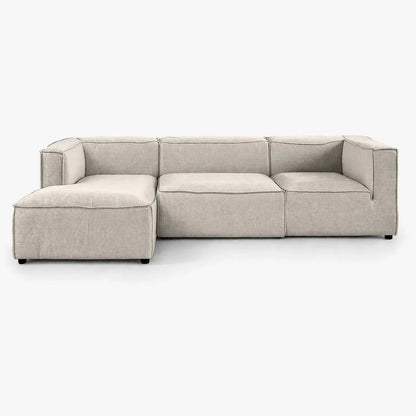 Zoco Home Furniture/Sofas Mykonos Vibe Easy Clean Chaise Longue Sofa