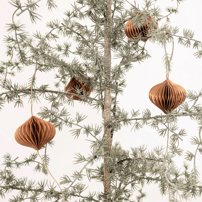 Zoco Home Decor/Christmas Natural Paper Garland