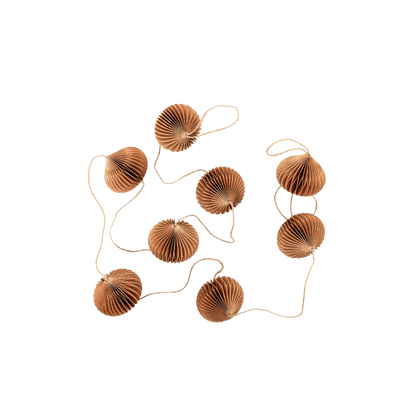 Zoco Home Decor/Christmas Natural Paper Garland