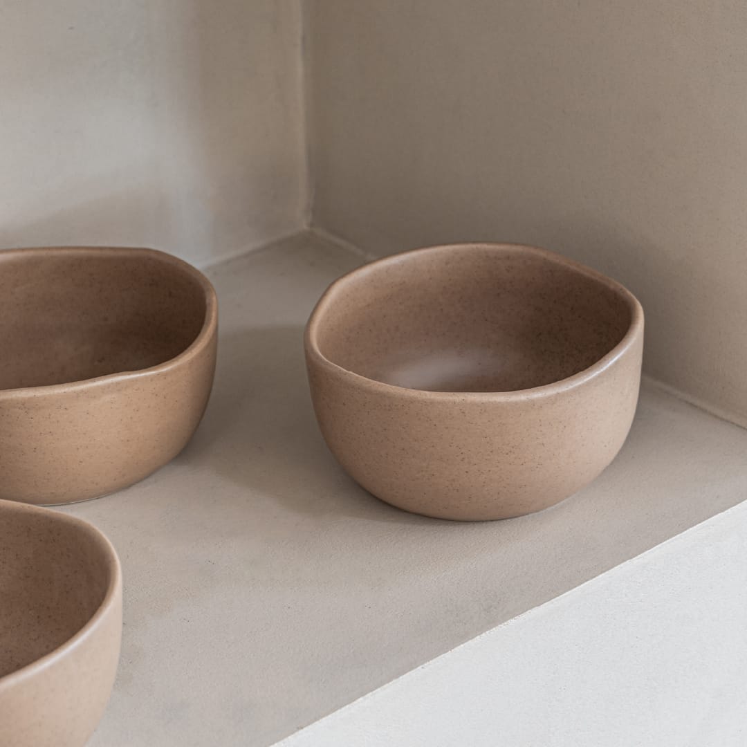 Zoco Home Decor/Kitchen/Tableware Nomad Bowl | 14cm | Sand | Set of 4