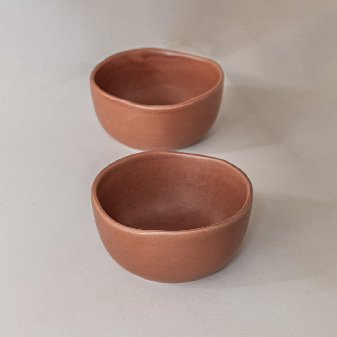 Zoco Home Decor/Kitchen/Tableware Nomad Bowl | 14cm | Terracotta | Set of 4
