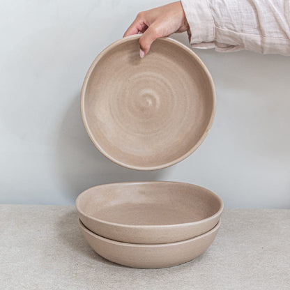 Zoco Home Decor/Kitchen/Tableware Nomad Bowl | 22cm | Sand | Set of 4