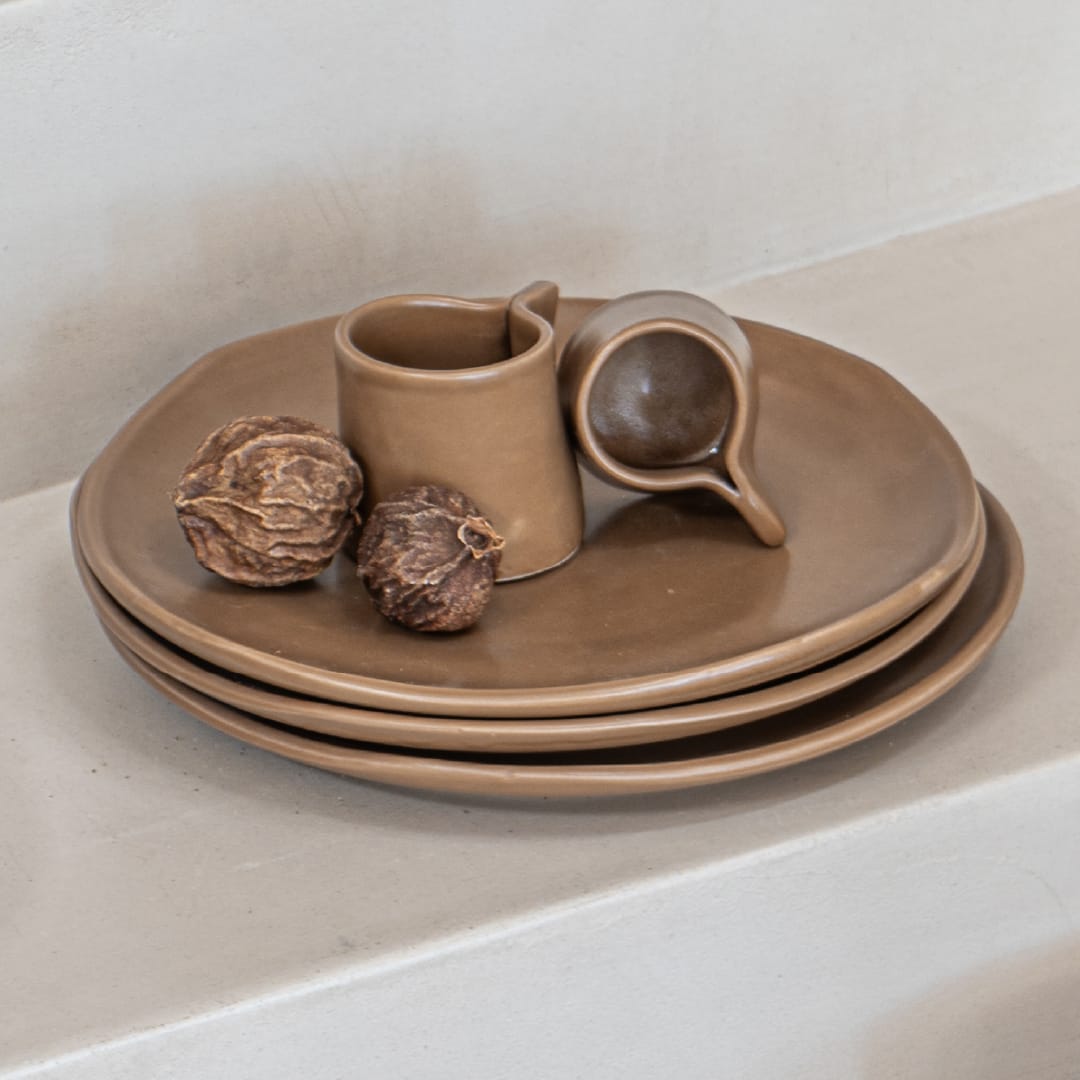 Zoco Home Decor/Kitchen/Tableware Nomad Coffee Cup | Chocolate | Set of 4