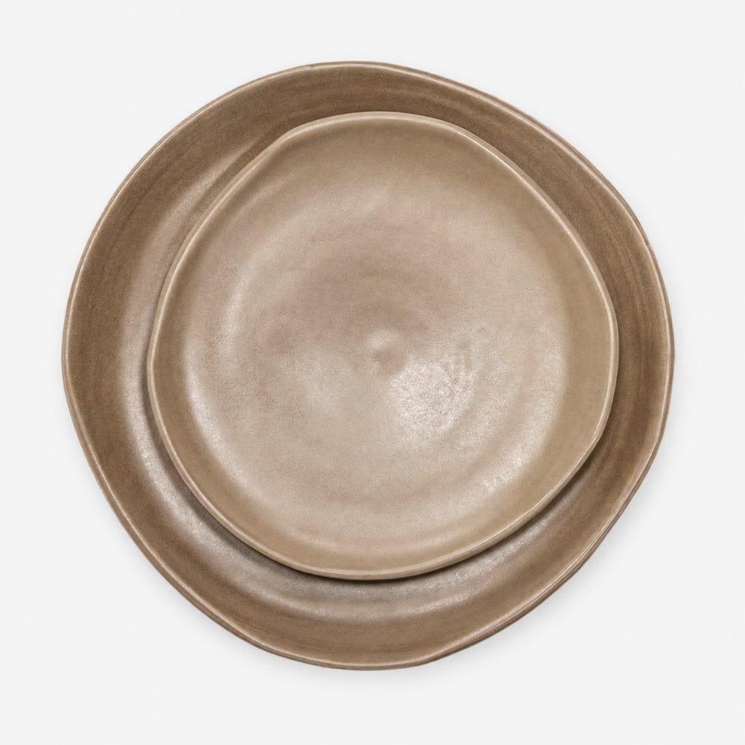 Zoco Home Decor/Kitchen/Tableware Nomad Plate | 19cm | Chocolate | Set of 4