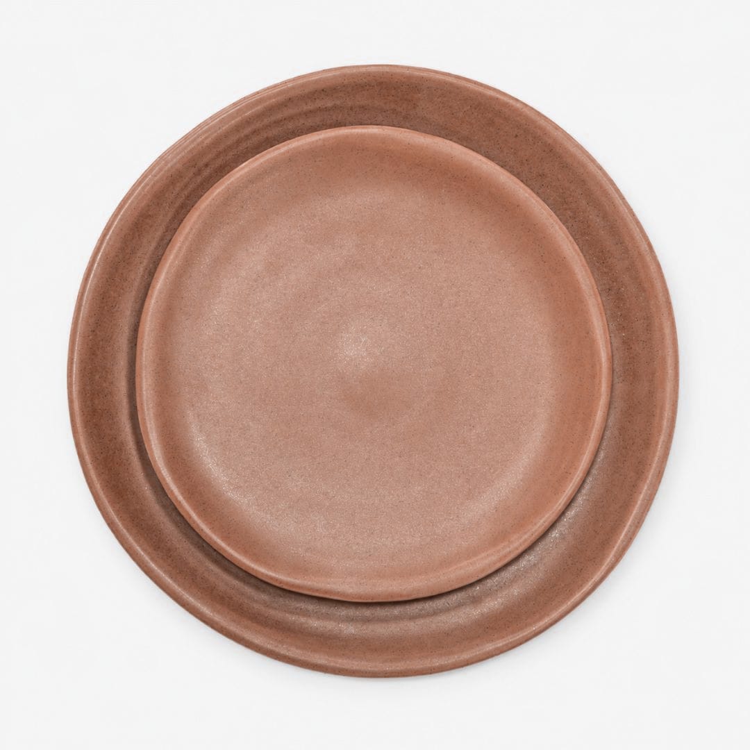 Zoco Home Decor/Kitchen/Tableware Nomad Plate | 19cm | Terracotta | Set of 4