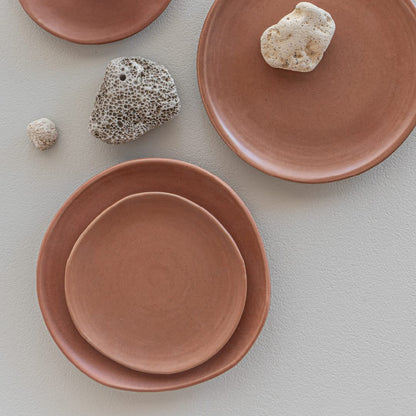 Zoco Home Decor/Kitchen/Tableware Nomad Plate | 19cm | Terracotta | Set of 4
