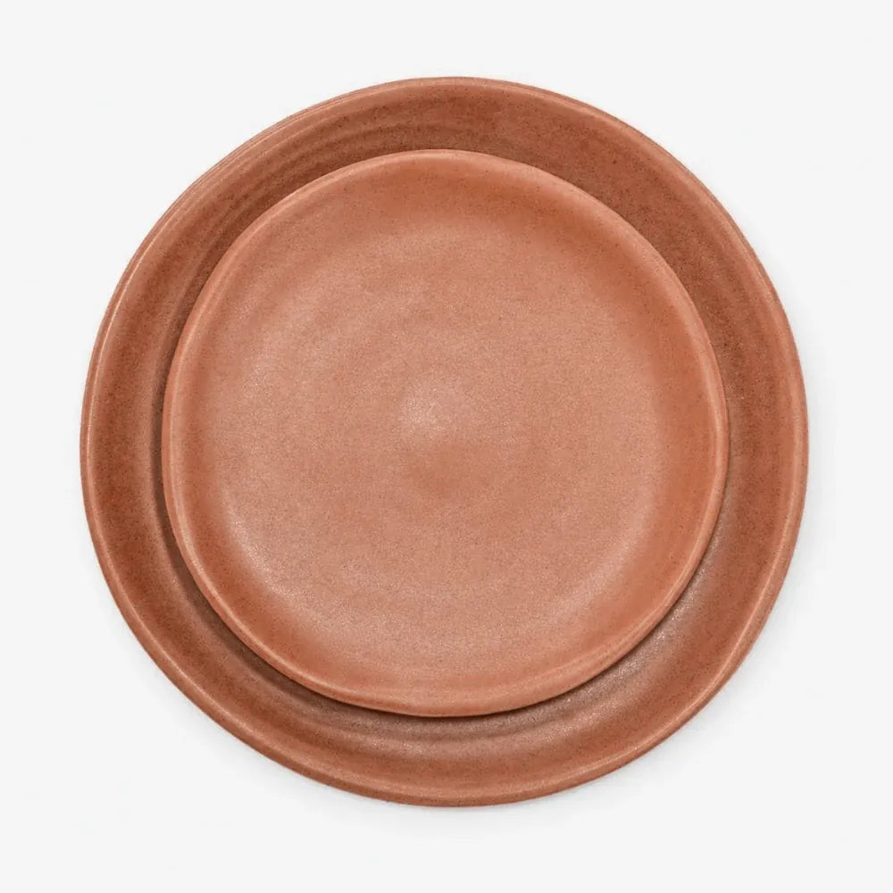 Zoco Home Decor/Kitchen/Tableware Nomad Plate | 25cm | Terracotta | Set of 4