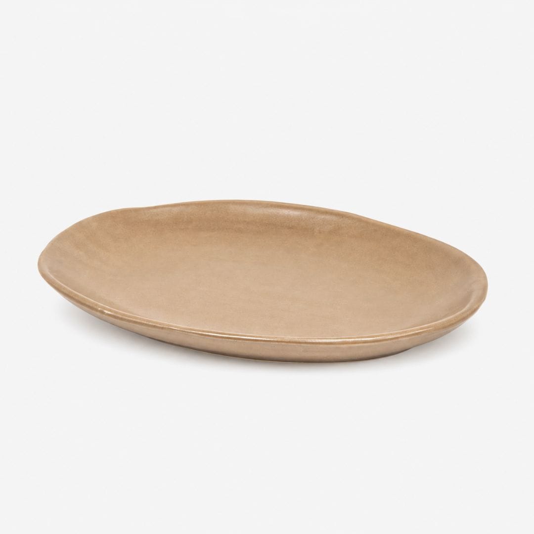 Zoco Home Nomad Serving plate | Chocolate