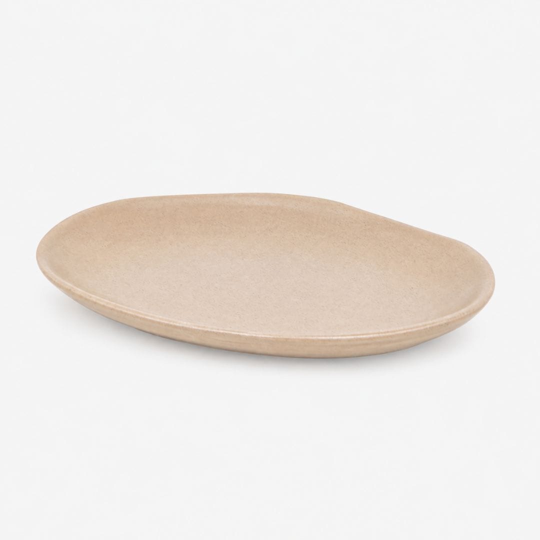 Zoco Home Nomad Serving plate | Sand