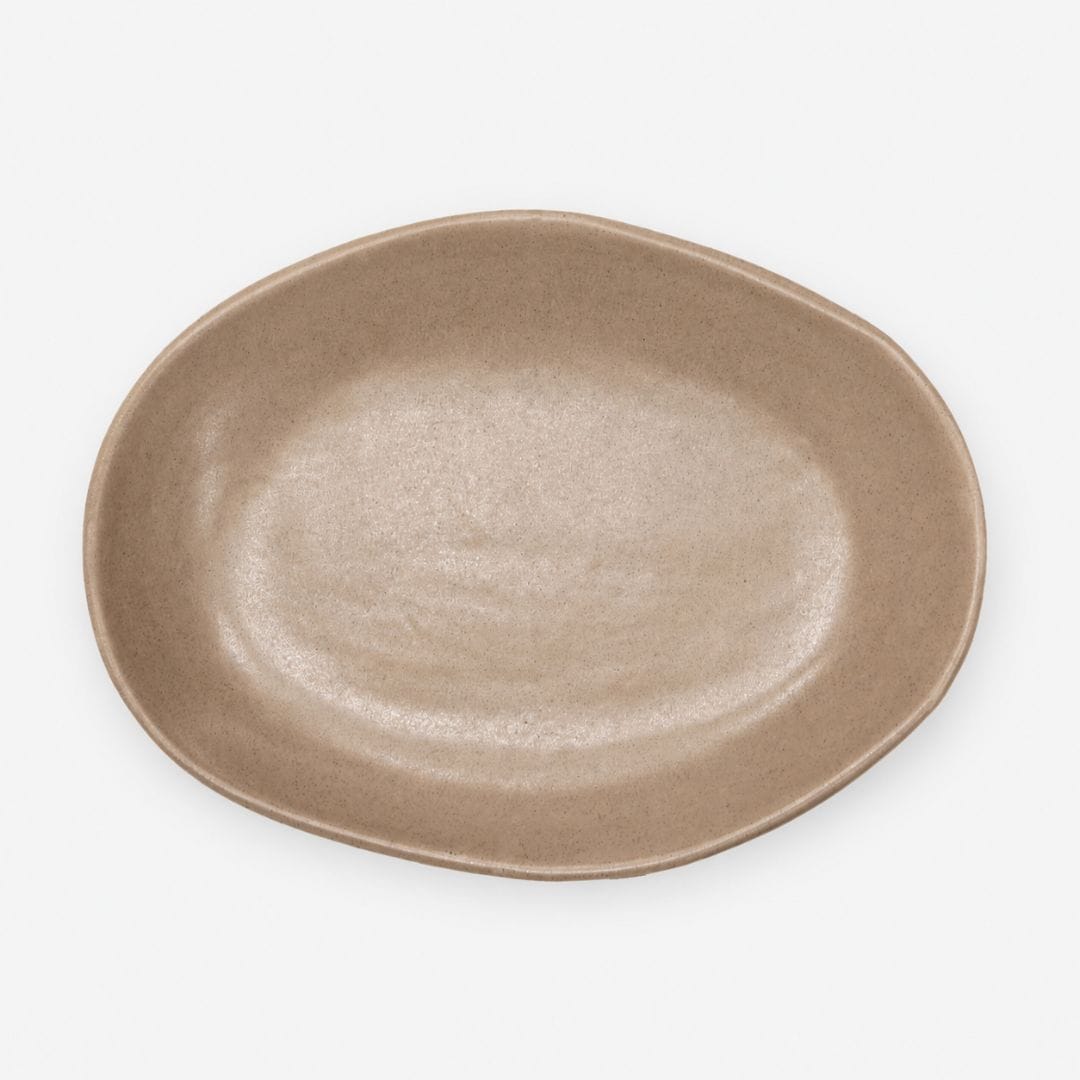 Zoco Home Nomad Serving plate | Sand