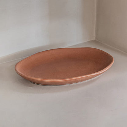 Zoco Home Decor/Kitchen/Tableware Nomad Serving plate | Terracotta