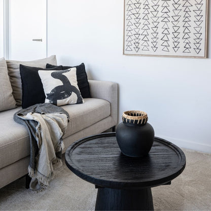 Zoco Home Furniture/Table Nuku Coffee table | Black 65cm