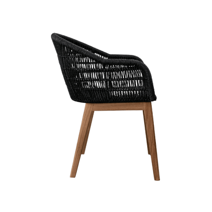 Zoco Home Furniture Organic Chair | Black