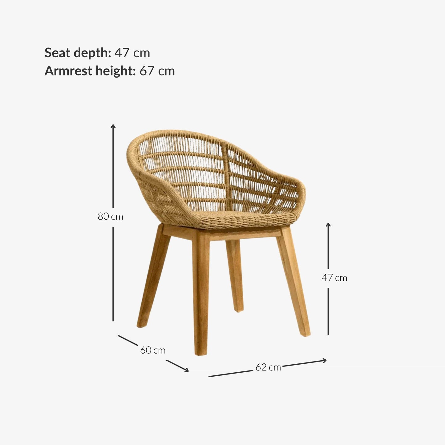 Zoco Home Furniture Organic Chair