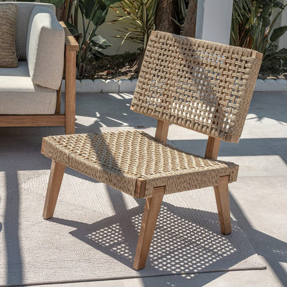 Zoco Home Outdoor/Chair/Lounge Organic Lounge Chair