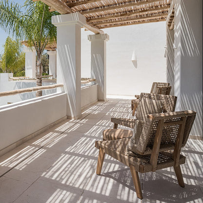 Zoco Home Outdoor/Chair/Lounge Organic Lounge Chair