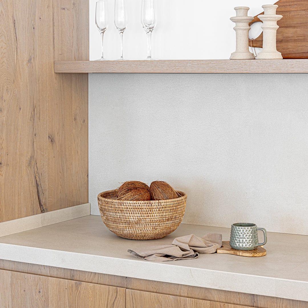 Zoco Home Decor/Kitchen Organic Rattan Bowl | 32cm