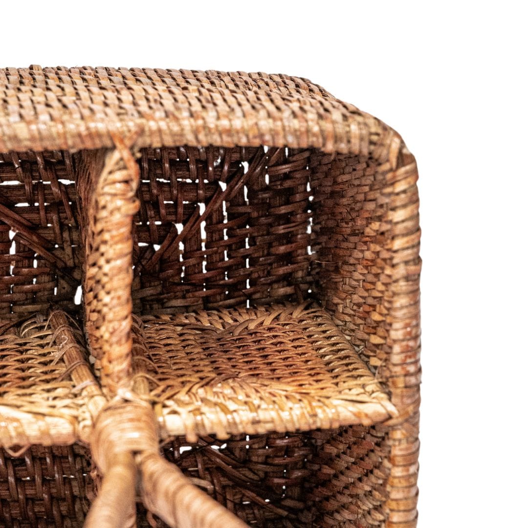 Zoco Home Decor/Kitchen Organic Rattan Cutlery Holder