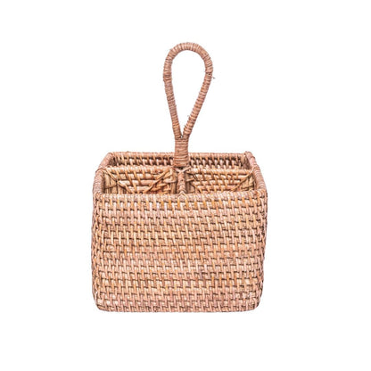 Zoco Home Decor/Kitchen Organic Rattan Cutlery Holder